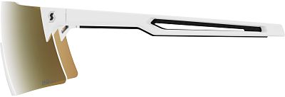 Превью  Велоочки SCOTT Stride Compact LS White, Линзы: AMP Gold Chrome (425117-0002374)